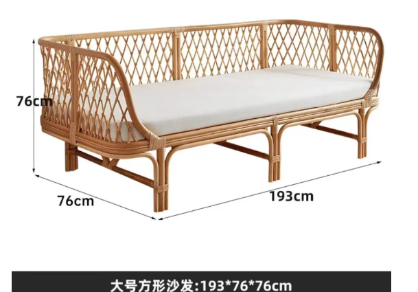 Outdoor Furniture Lounge Chair - Rattan-Loungesessel, Sofa, Einzelstühle, Outdoor, Korbgeflecht, natürliche,