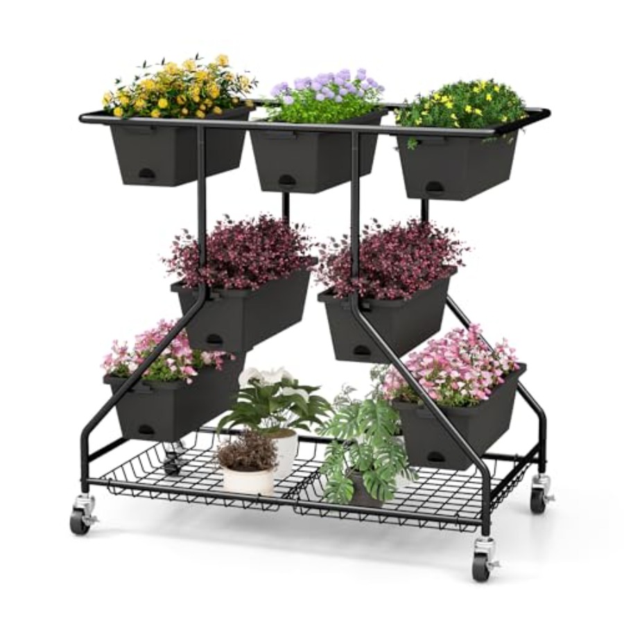 Garden Storage Box - Erhöhtes Rollbett für den Garten, geeignet