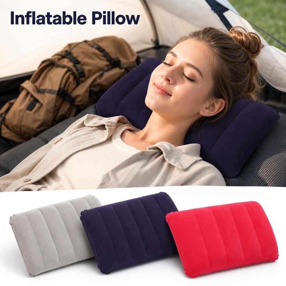 Outdoor Furniture Pillows - 47x30cm Luftkissenkissen Outdoor Camping Schlafkissen Faltbares