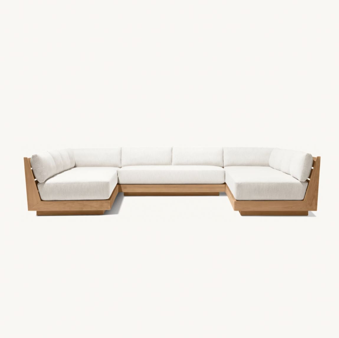 Outdoor Furniture Teak Wood - Moderne Minimalistische Gartenmöbel-Sets für den Außenbereich,