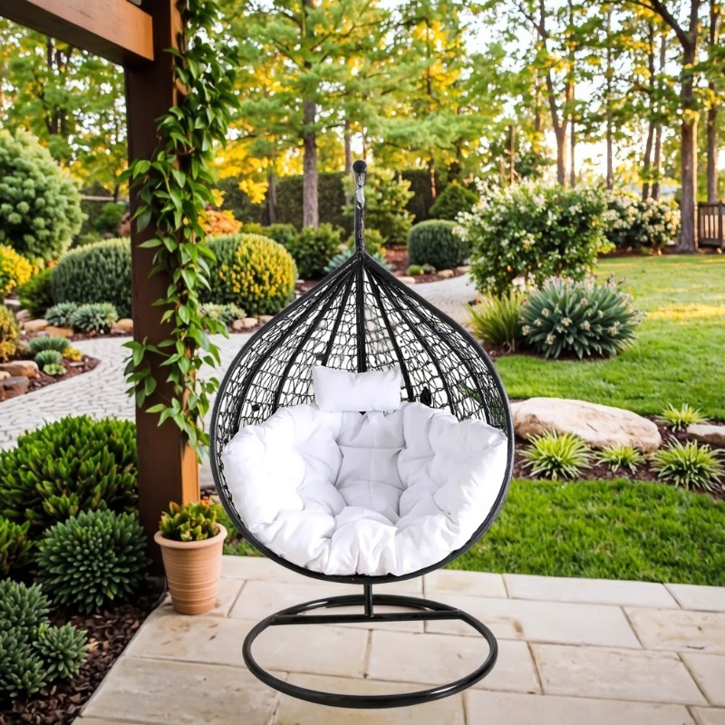 Outdoor Furniture Iron - 2026 Neueste Klappbare Garten-Hängematte aus Eisen