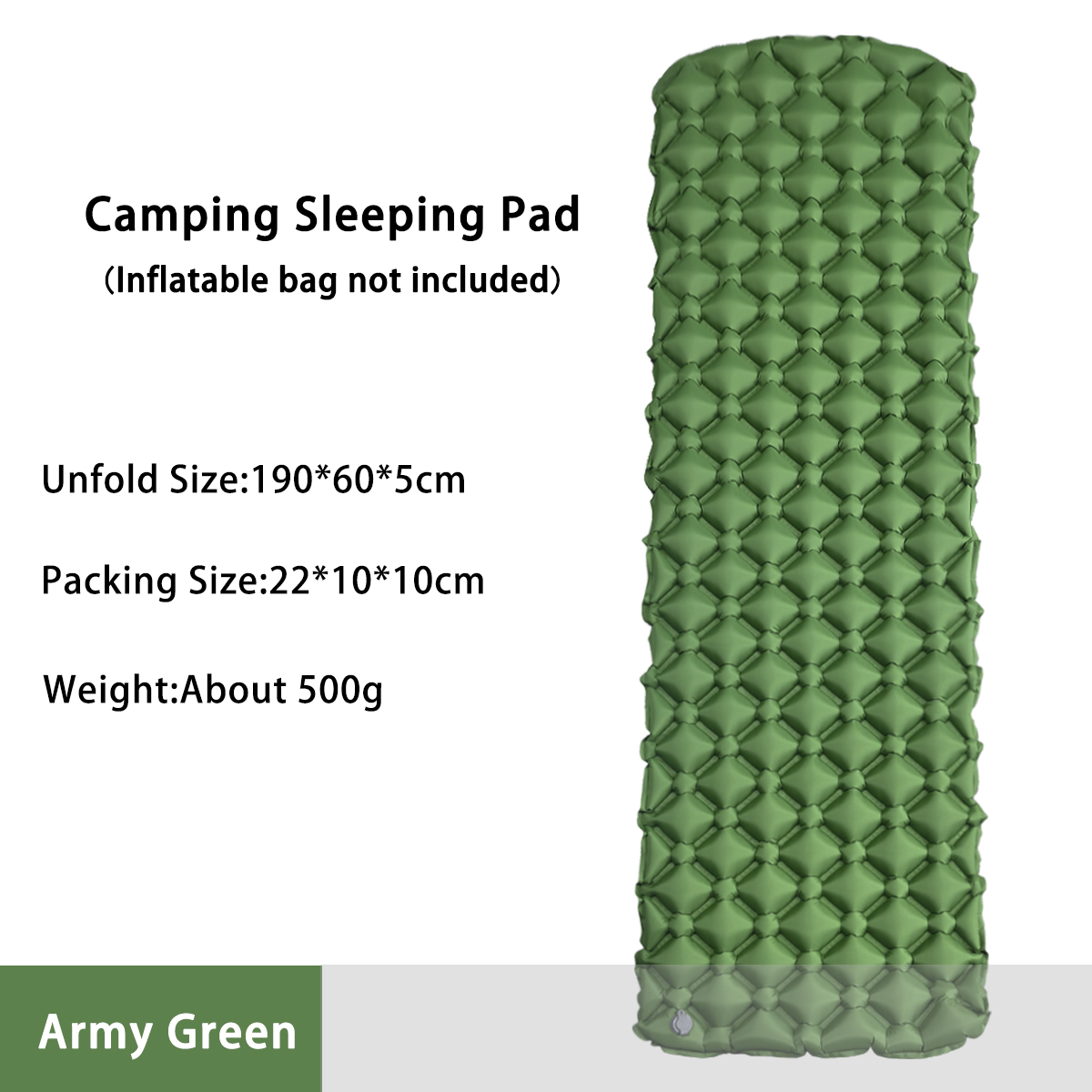 Outdoor Daybed Furniture - Camping-Luftmatratze für Zelt Faltbares Campingbett Schlafmatte