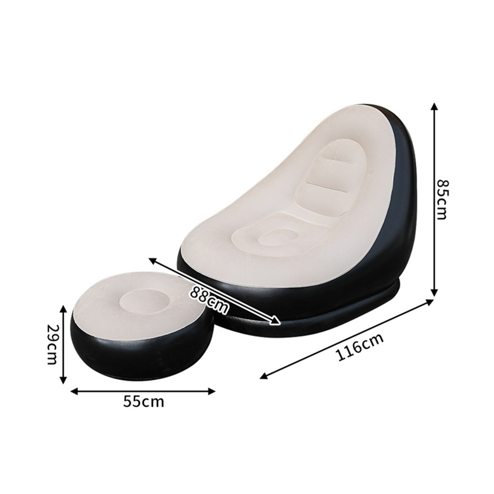 Lazy Couch Sofas, aufblasbarer – Outdoor Furniture Lounge Chair Bewertung und Preis