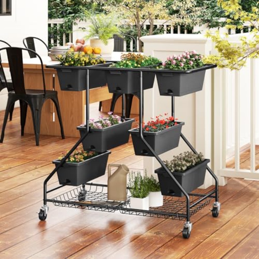 Erhöhtes Rollbett für den Gart – Garden Storage Box Bewertung und Preis