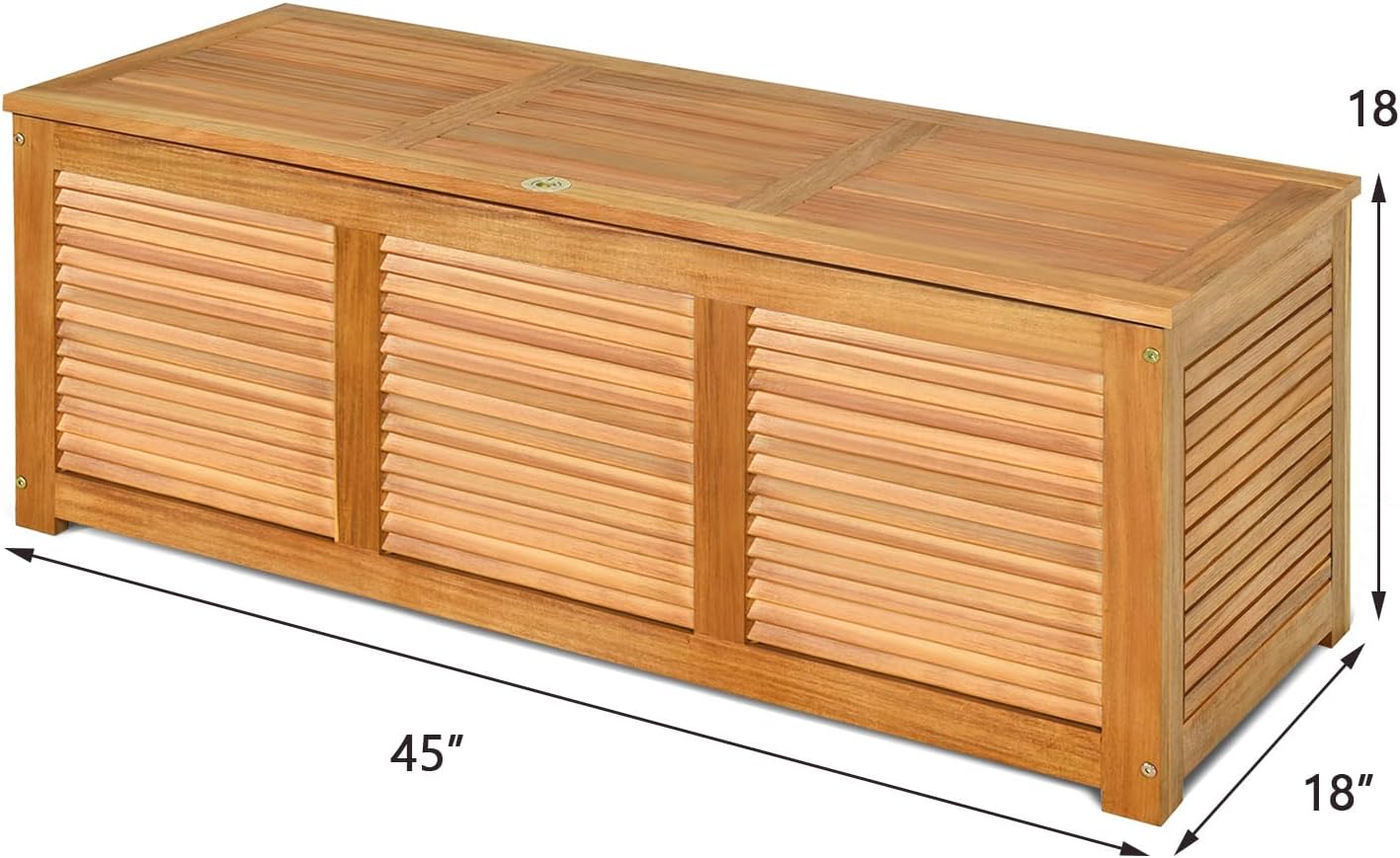 Gartensitzbank aus massivem Ak – Garden Storage Box Bewertung und Preis