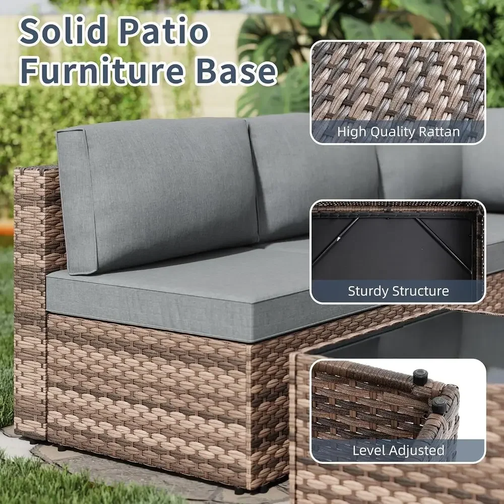 5-teiliges Gartenmöbel-Set für – Outdoor Furniture With Fire Pit Bewertung und Preis