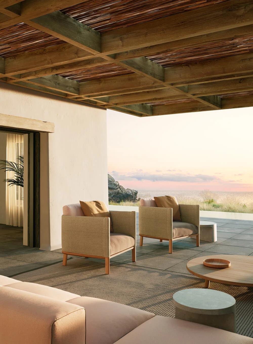 Teakholzrahmen mit Seilgeflech – Outdoor Furniture Quick Dry Bewertung und Preis