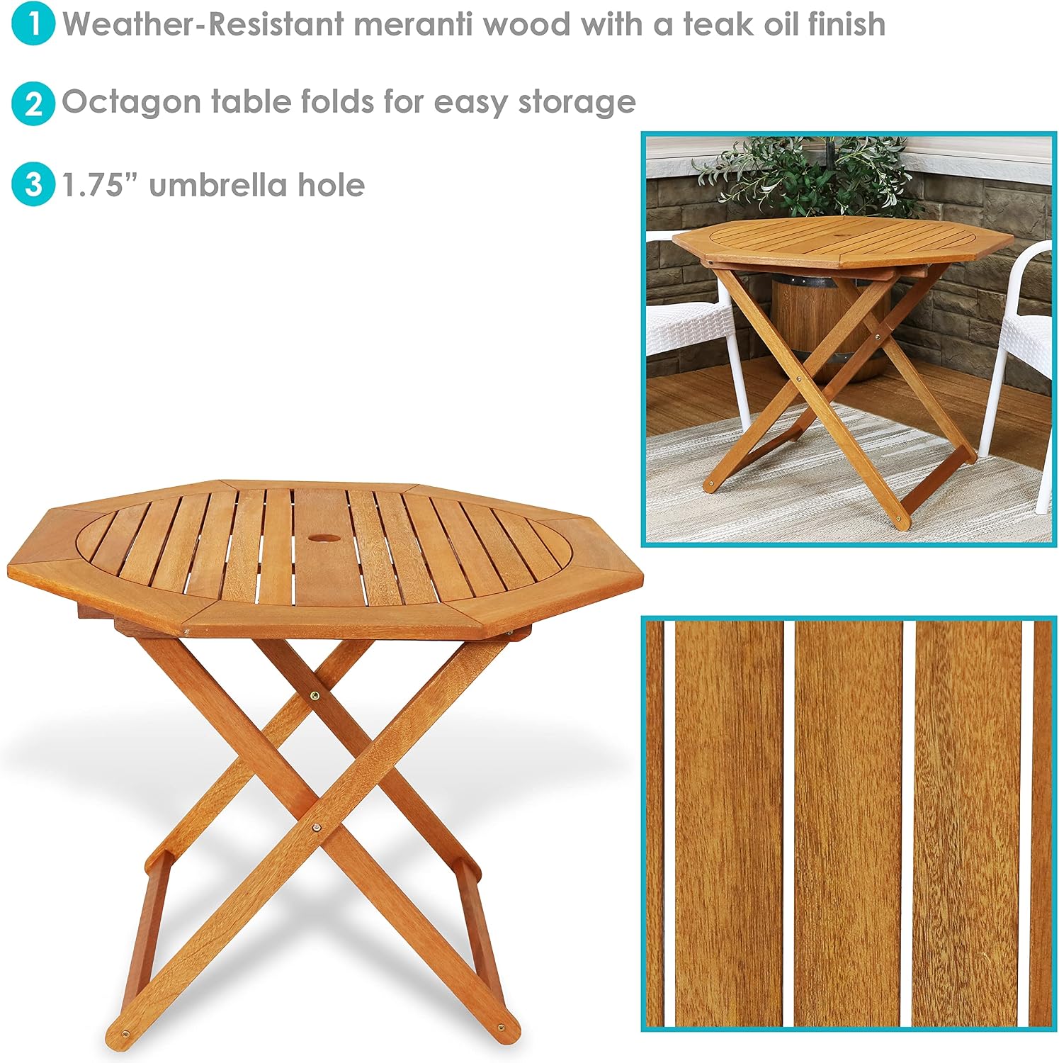 Klappbarer Outdoor-Tisch aus M – Outdoor Furniture Teak Wood Bewertung und Preis