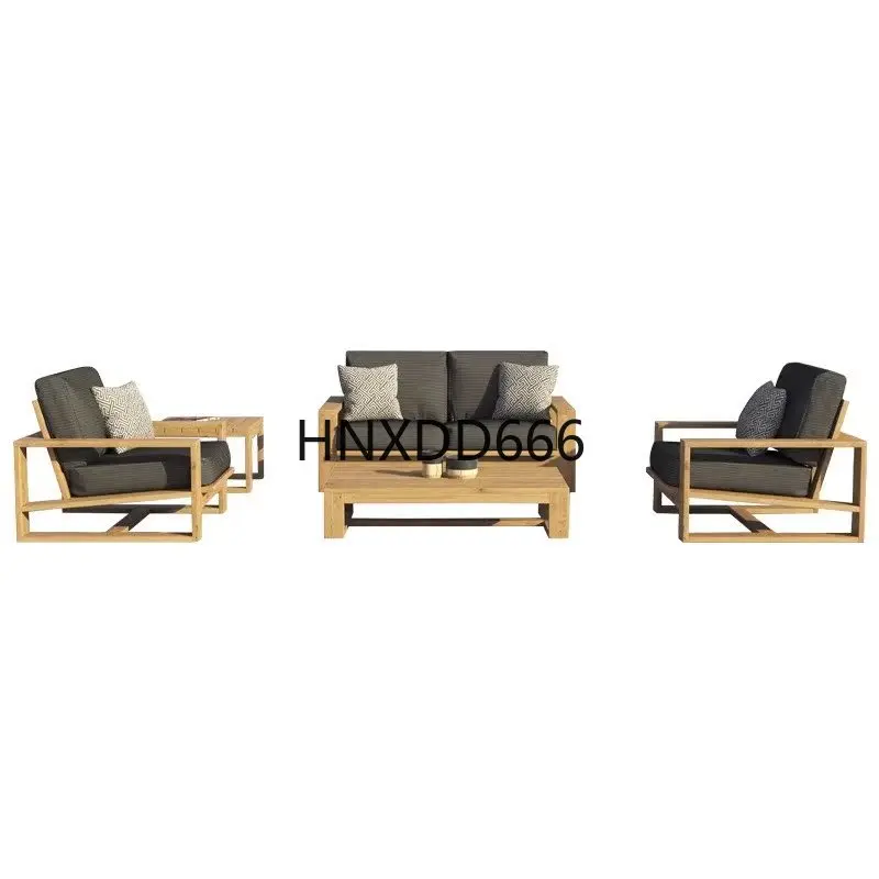 Outdoor-Sofa für Hotels, Einze – Outdoor Furniture Teak Wood Bewertung und Preis