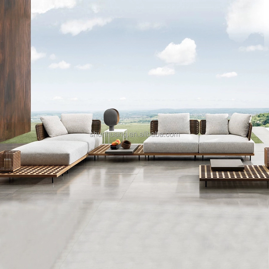 Modernes Garten-Sofa-Set Outdo – Outdoor Furniture Teak Wood Bewertung und Preis