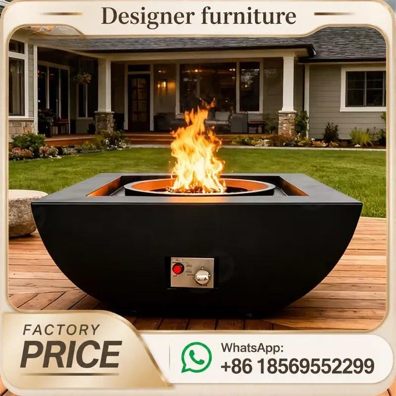 Maßgefertigter Outdoor-Gasfeue – Outdoor Furniture With Fire Pit Bewertung und Preis