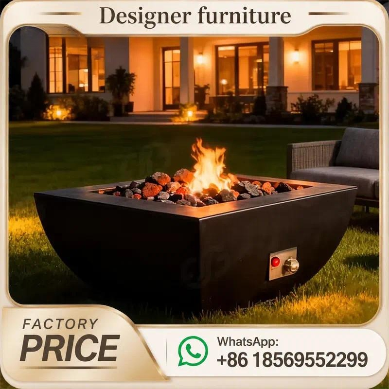 Maßgefertigter Outdoor-Gasfeue – Outdoor Furniture With Fire Pit Bewertung und Preis