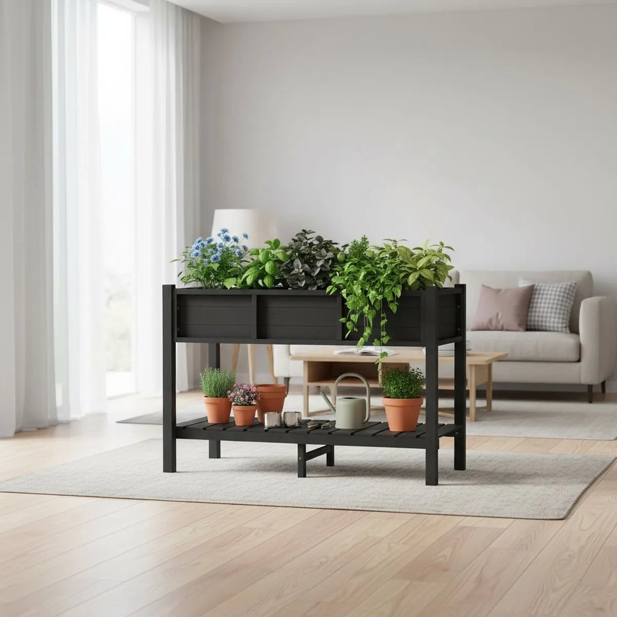 Erhöhter Pflanzkasten, groß, s – Garden Storage Box Bewertung und Preis
