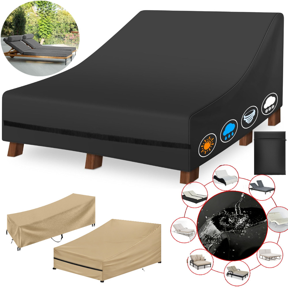 Wasserdichte Doppel-/Einzel-Li – Outdoor Furniture Lounge Chair Bewertung und Preis