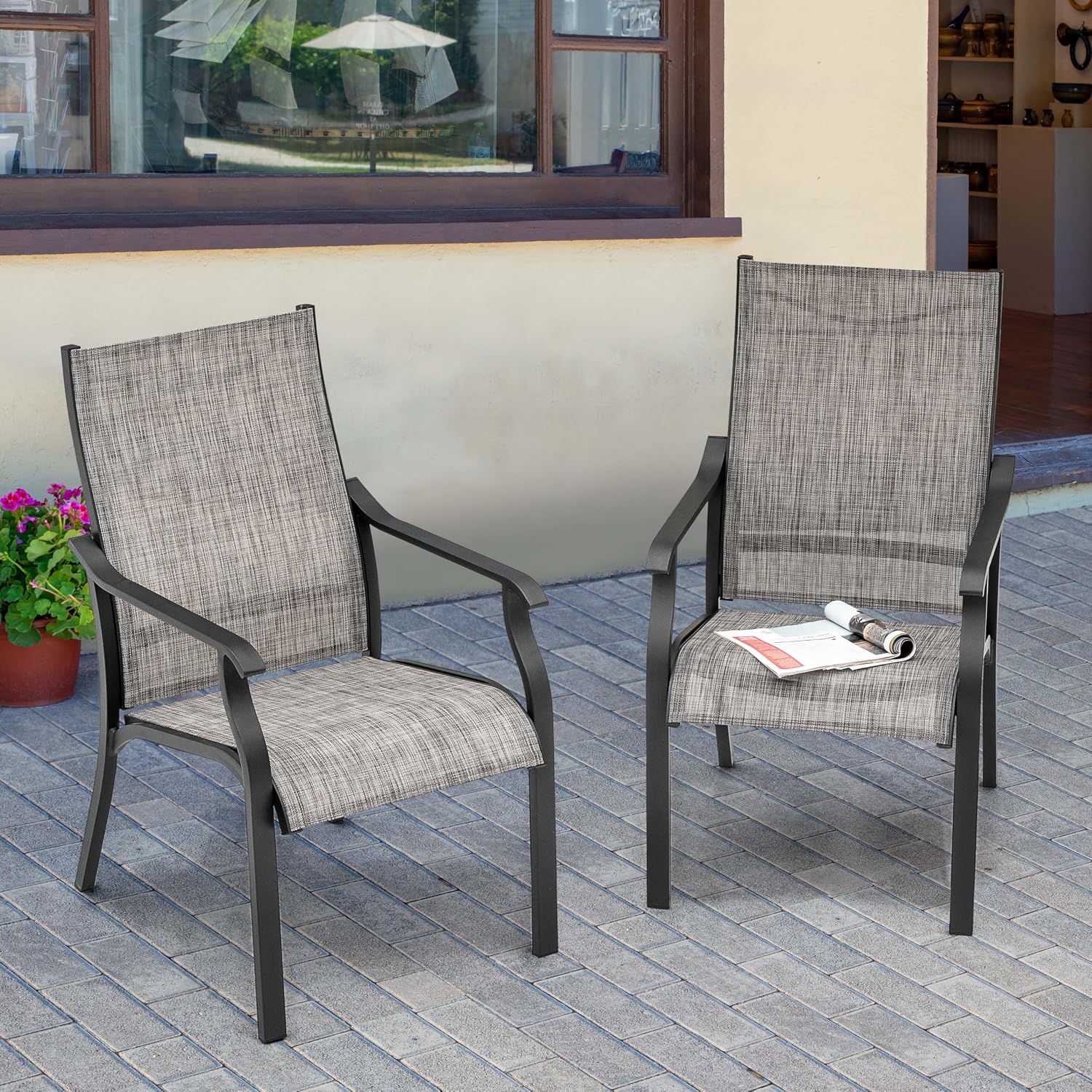 Gartenstuhl 2 Stück, Textilene – Outdoor Furniture Quick Dry Bewertung und Preis