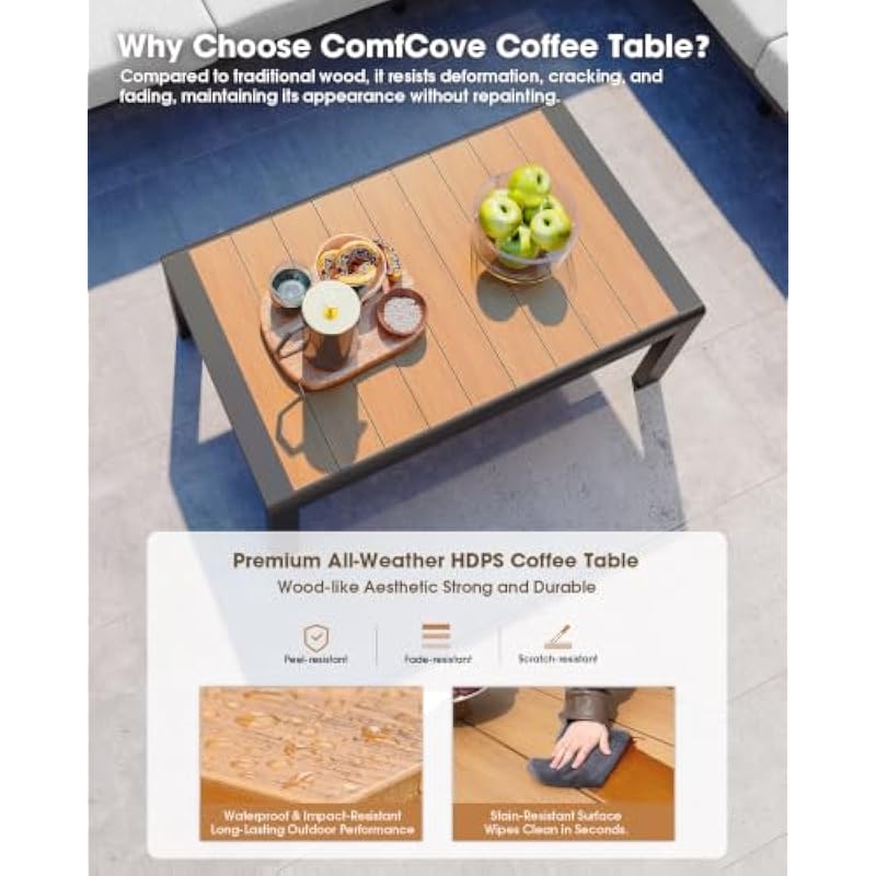 Modernes 3-teiliges Outdoor-So – Outdoor Furniture Quick Dry Bewertung und Preis