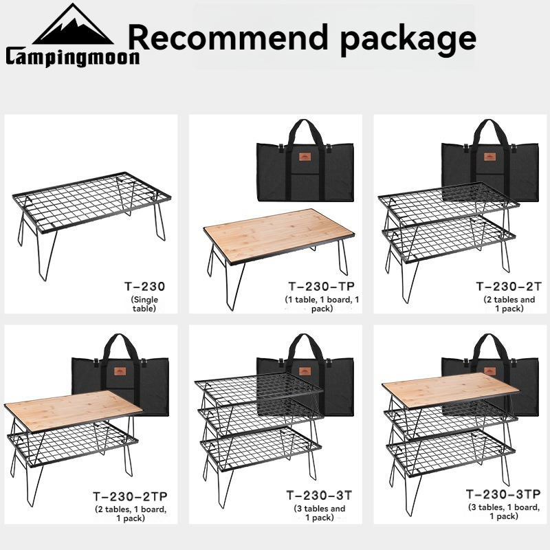 CAMPINGMOON T-230 Tragbares Mu – Outdoor Furniture Iron Bewertung und Preis