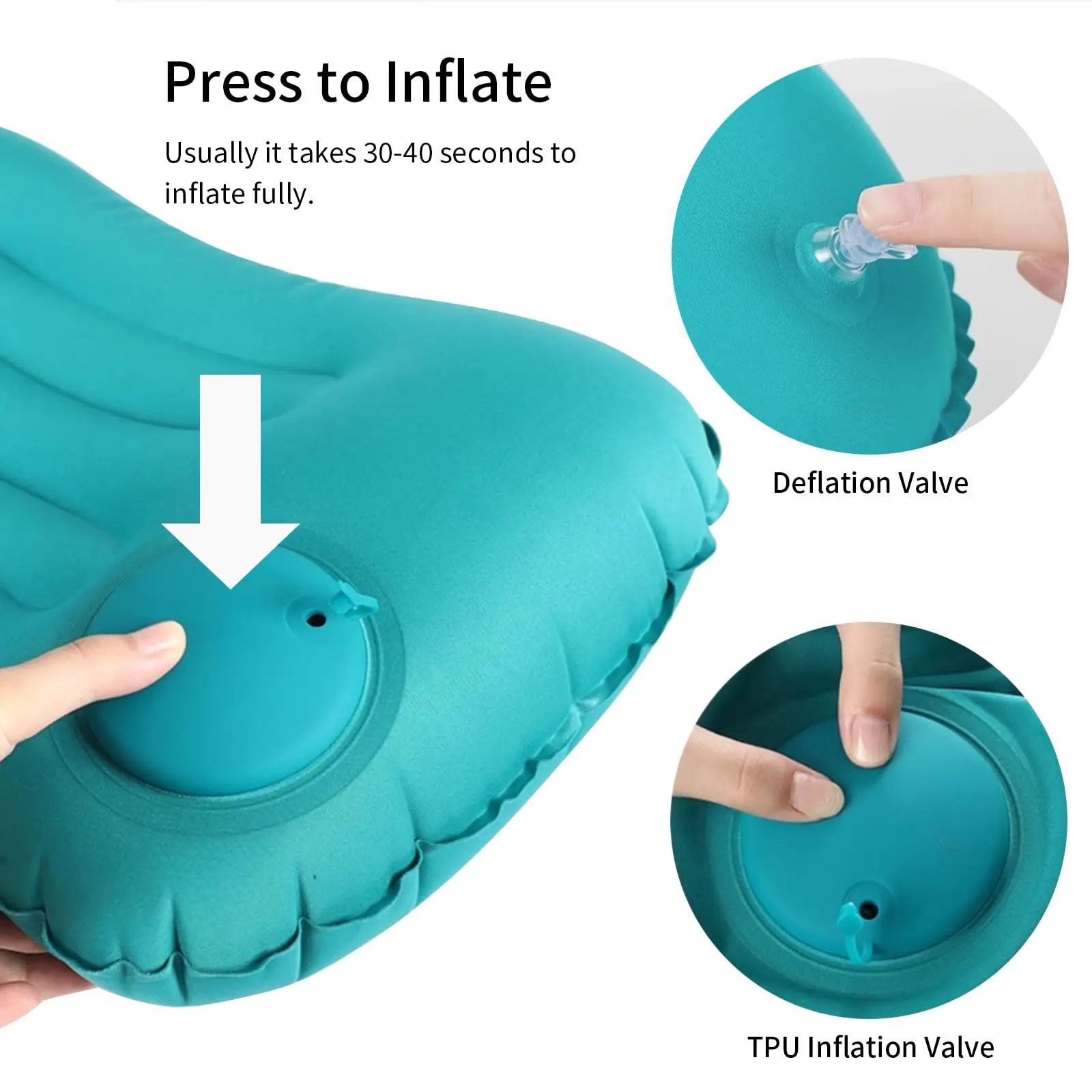 Tragbares, bequemes aufblasbar – Outdoor Furniture Pillows Bewertung und Preis