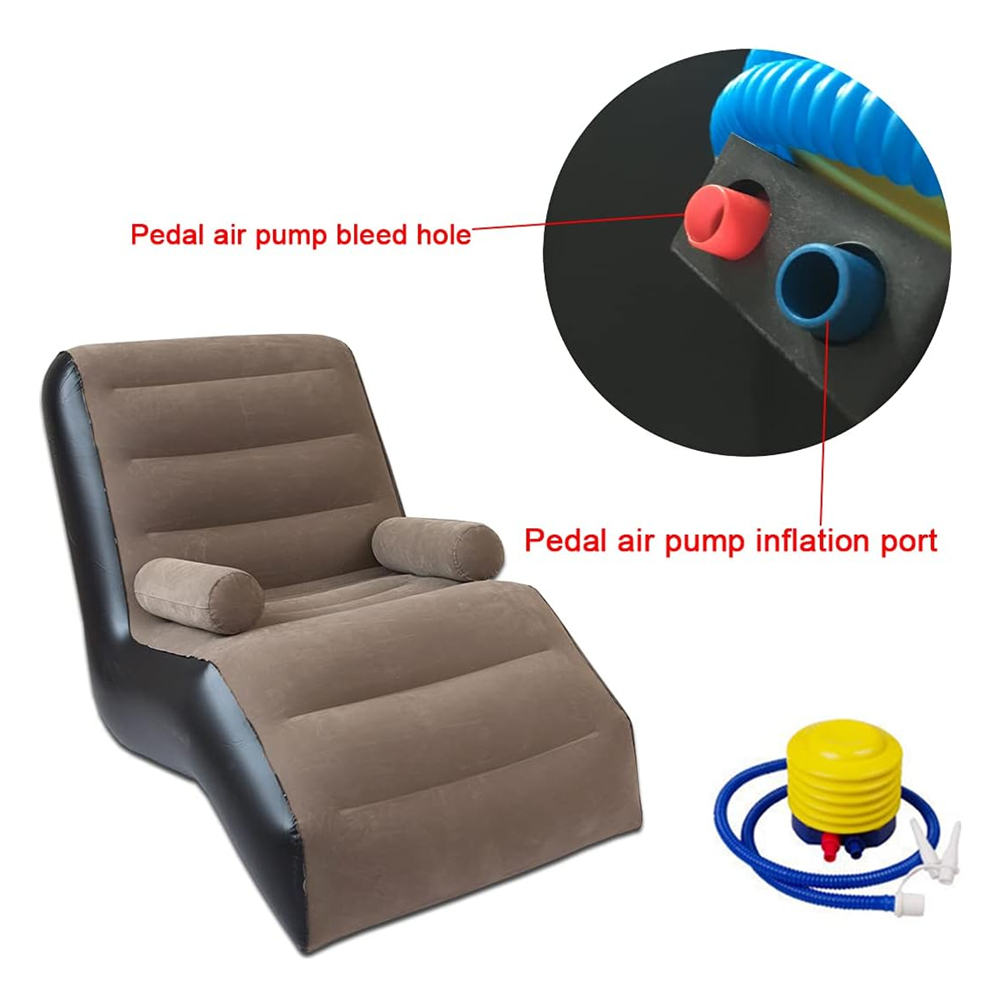 Klappbares Lazy Sofa, aufblasb – Outdoor Furniture Lounge Chair Bewertung und Preis
