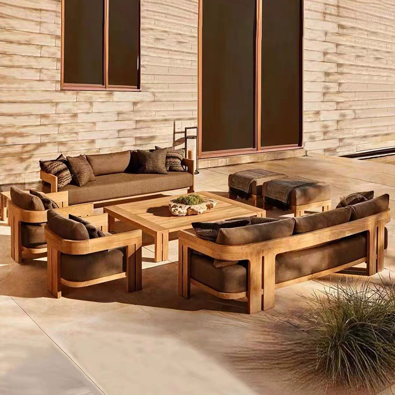 Outdoor Teak Zeitgenössisches  – Outdoor Furniture Teak Wood Bewertung und Preis