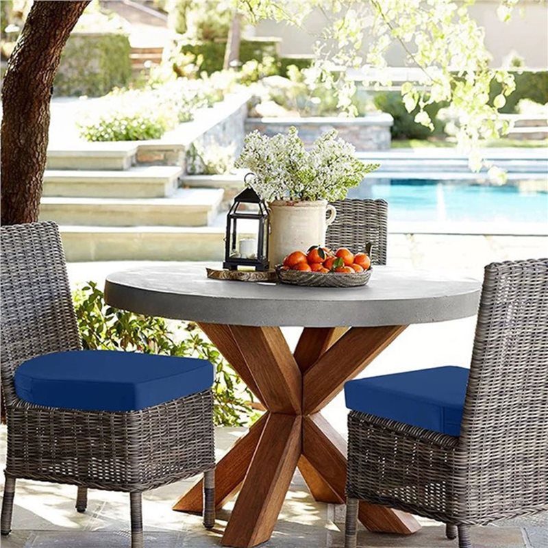 4 Stück Outdoor-Stuhlkissen, O – Outdoor Furniture Cushions Bewertung und Preis